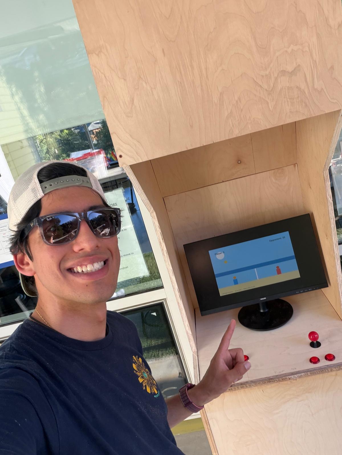 Running the student Pygame game at school