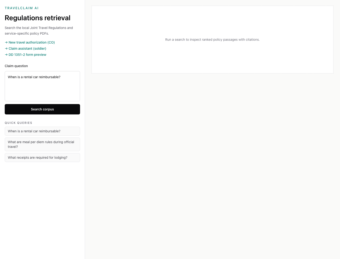 TravelClaim AI